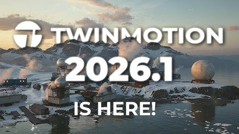 Twinmotion 2026.1 novedad