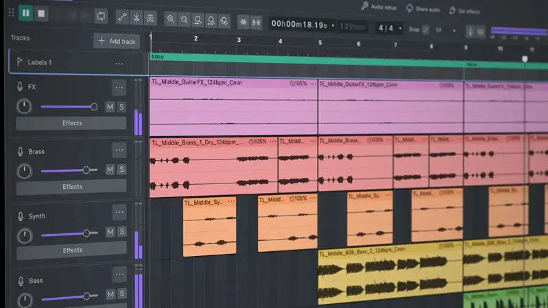 Audacity 4 beta novedades