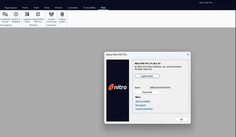 Licencia Nitro PDF Pro 14 Windows