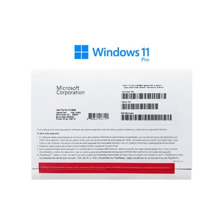 pegatina coa windows 11 pro hologramas autenticidad microsoft