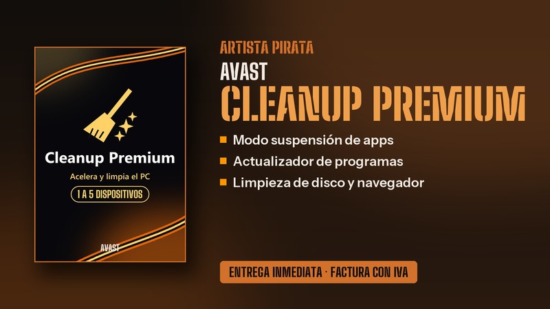 Avast Cleanup Premium licencia original