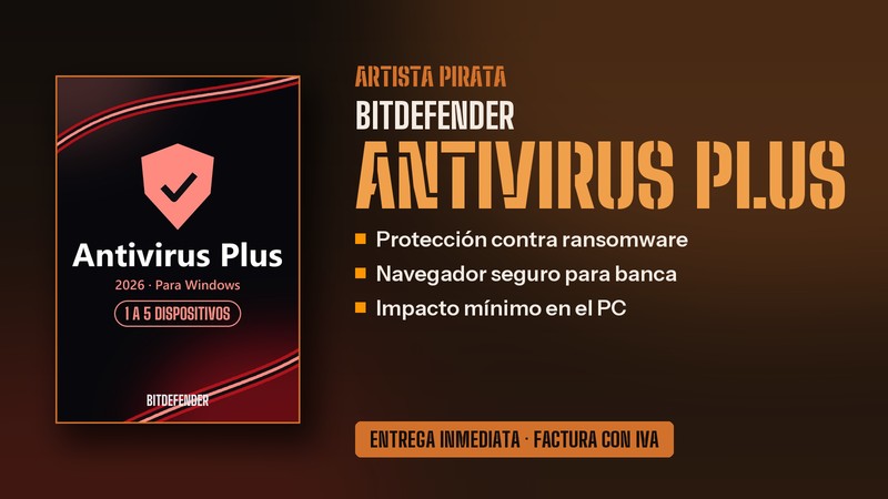 Bitdefender Antivirus Plus 2026 licencia original