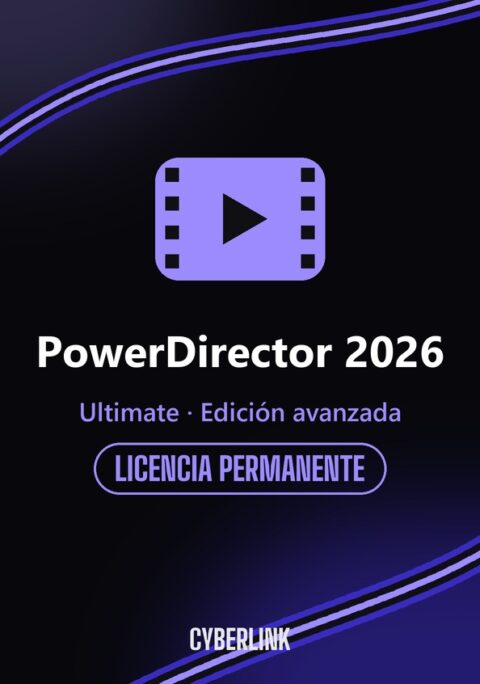 CyberLink PowerDirector 2026 Ultimate licencia original