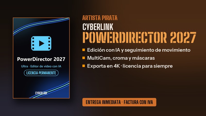 CyberLink PowerDirector 2027 Ultra licencia original