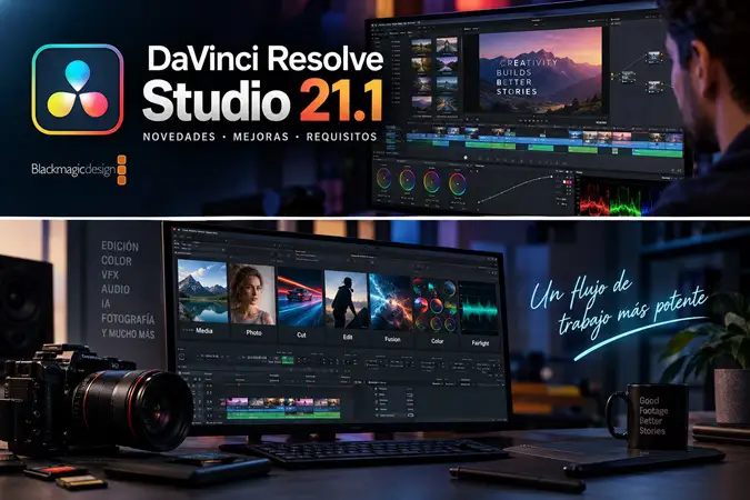 Davinci resolve 21.1 novedades