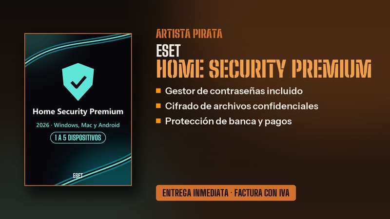ESET Home Security Premium 2026 licencia original