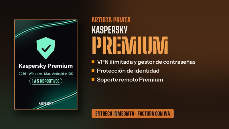 Kaspersky Premium 2026 licencia original