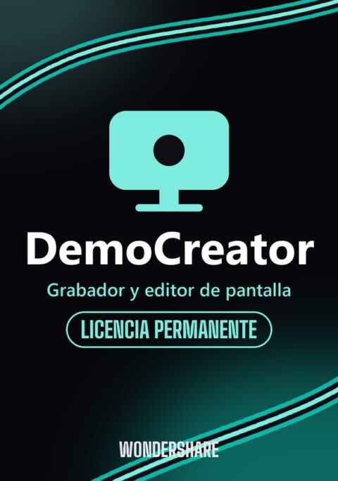Wondershare DemoCreator licencia permanente
