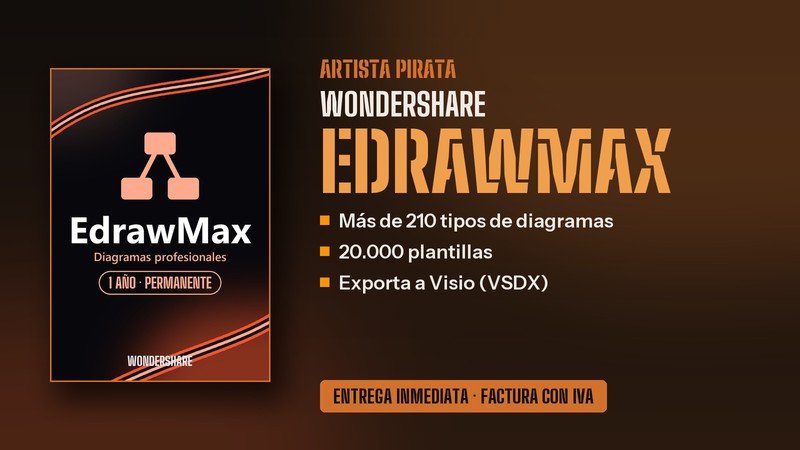 Wondershare EdrawMax licencia original