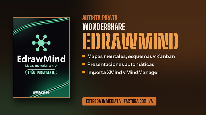 Wondershare EdrawMind licencia original