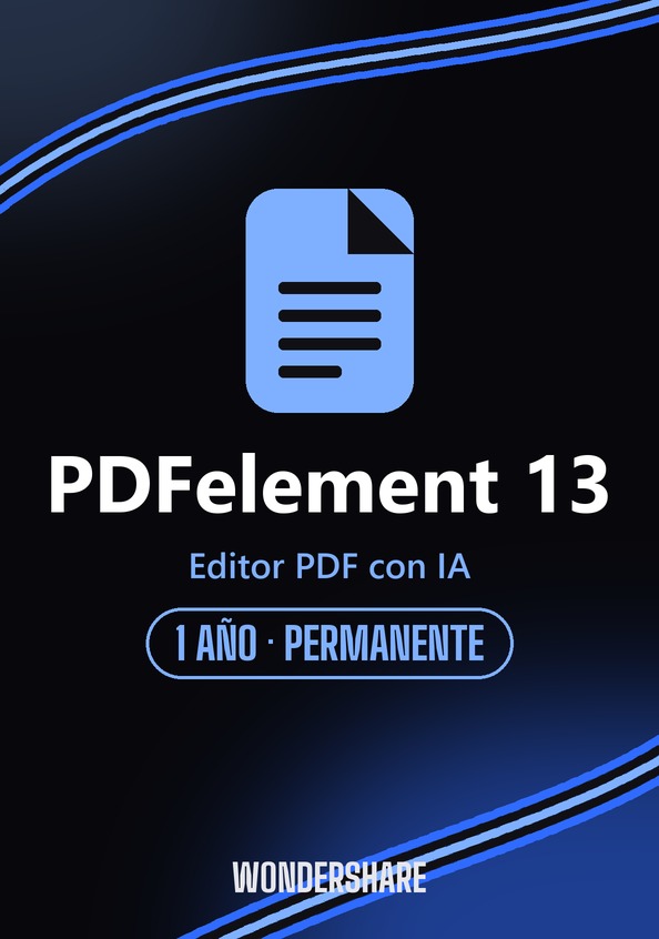 Wondershare PDFelement 13 licencia original