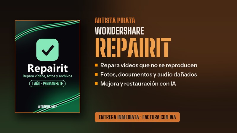 Wondershare Repairit licencia original