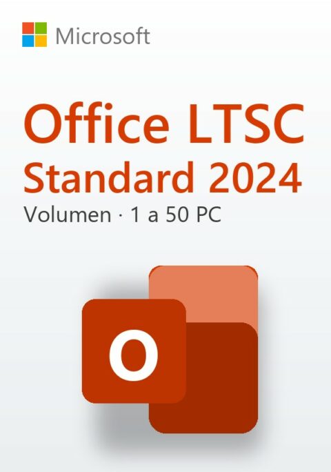 Licencia Microsoft Office LTSC Standard 2024 – Volumen – 1 a 50 PC