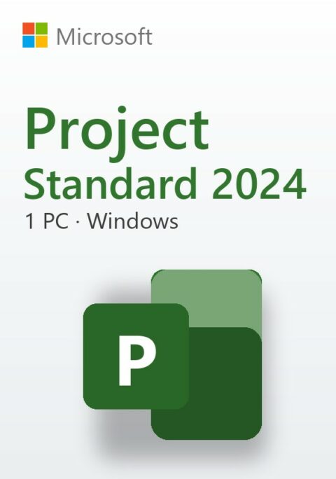 Licencia Microsoft Project Standard 2024 – 1PC