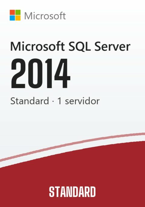 Licencia Microsoft SQL Server 2014 Standard – 1 Servidor