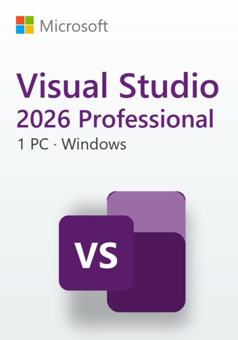 Licencia Microsoft Visual Studio 2026 Professional – 1PC