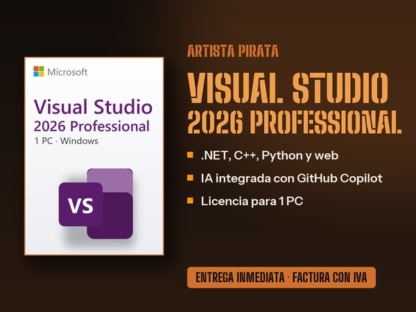 Microsoft Visual Studio 2026 Professional – 1PC