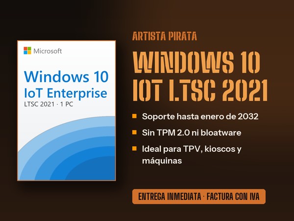 Microsoft Windows 10 IoT Enterprise LTSC 2021 – 1PC