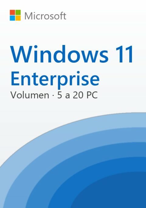Licencia Microsoft Windows 11 Enterprise por Volumen – 5, 10 o 20 PC
